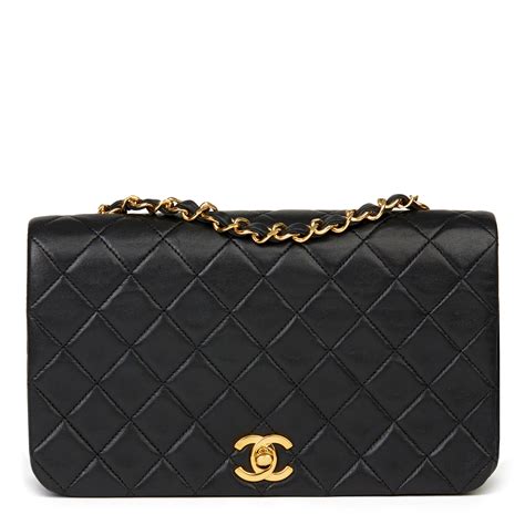 chanel vintage small classic flap|chanel vintage full flap.